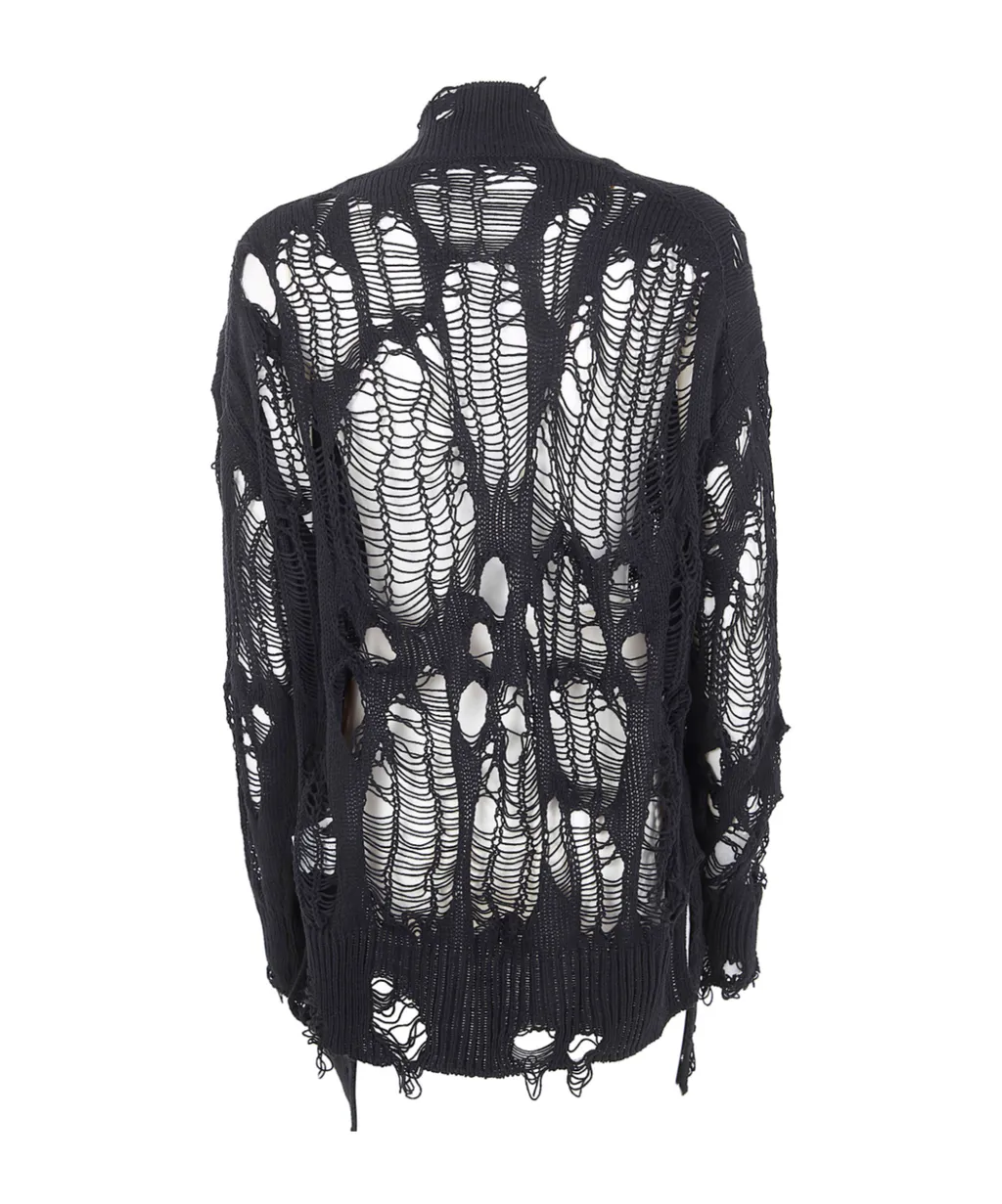 Distressed Knitwear