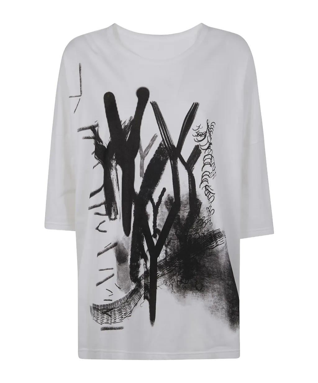 Print Cotton T-Shirt