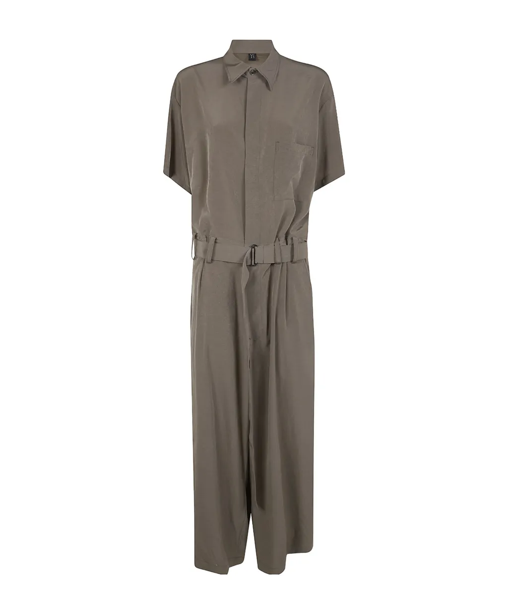 Belted Pocket Jumpsuit