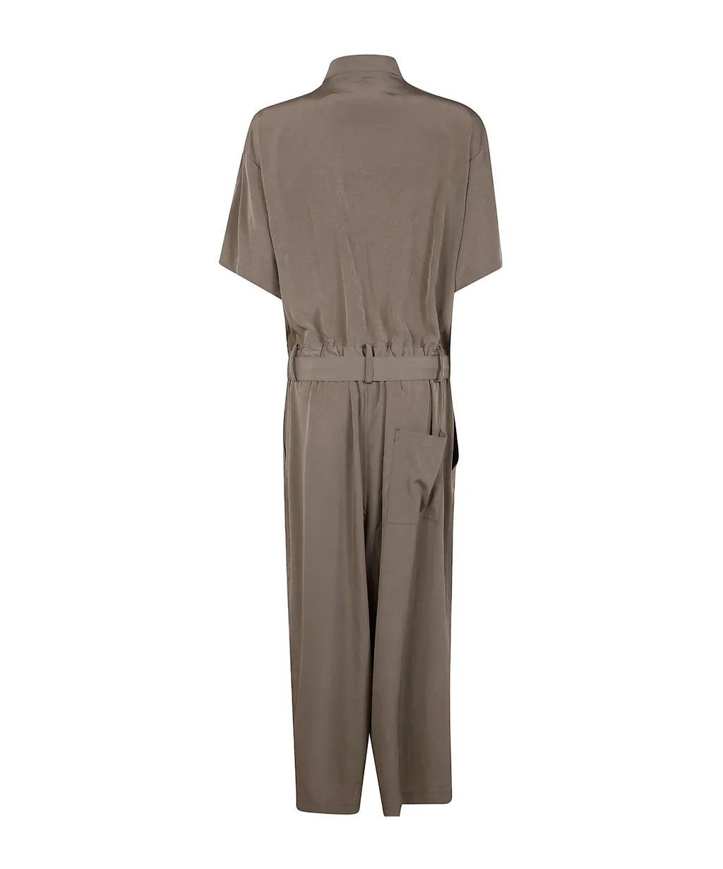 Belted Pocket Jumpsuit