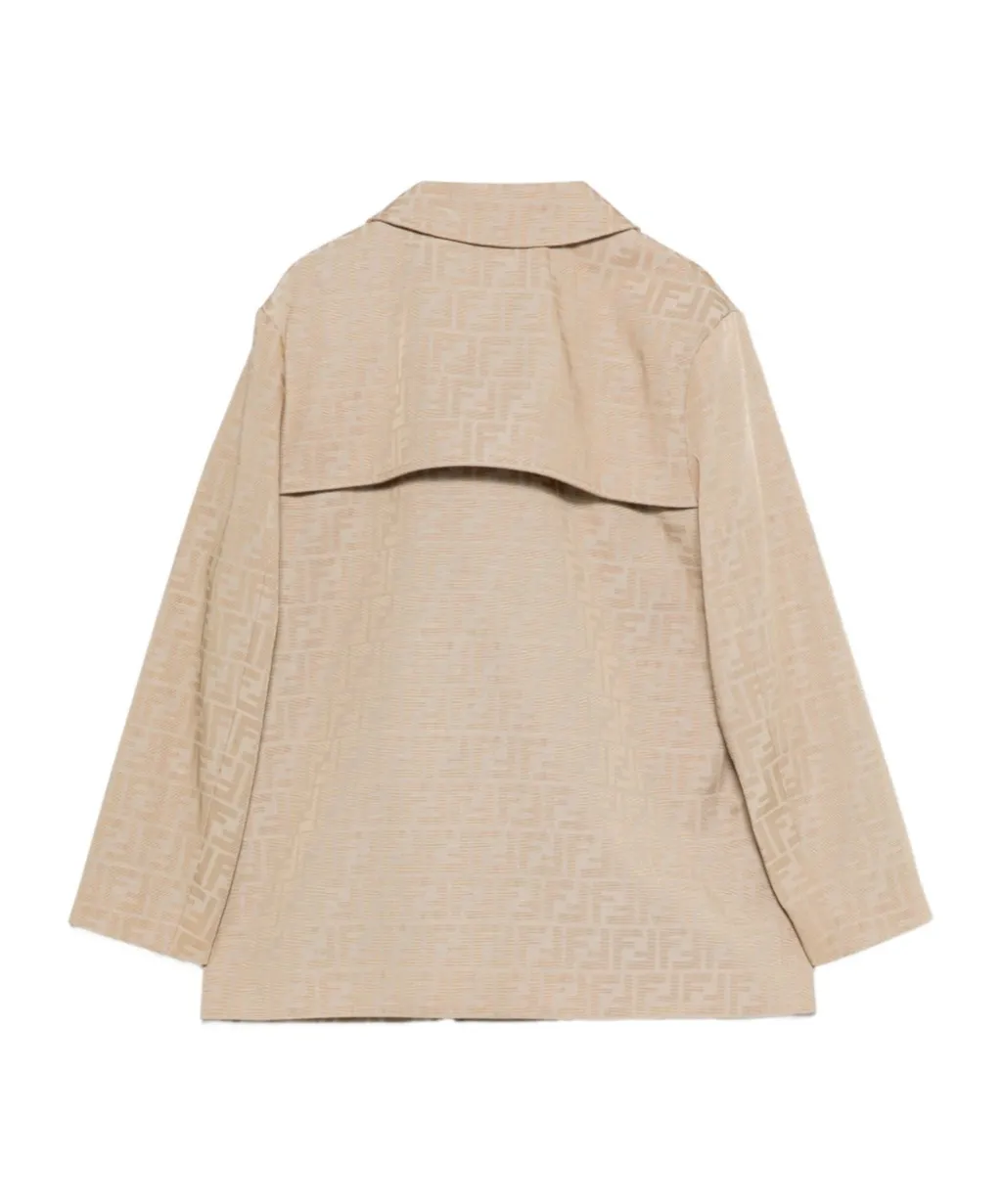 Monogram Double-Breasted Coat