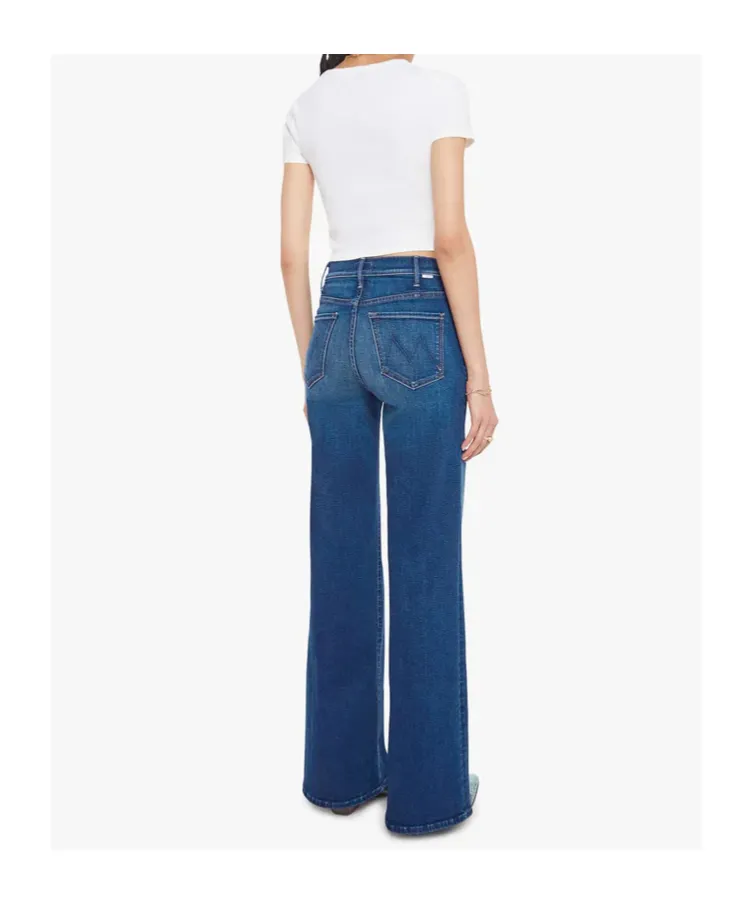 Mother The Hustler Roller Sneak Jeans