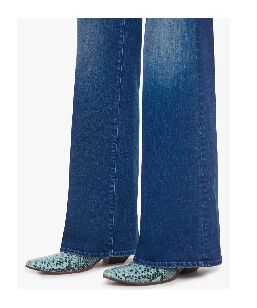 Mother The Hustler Roller Sneak Jeans