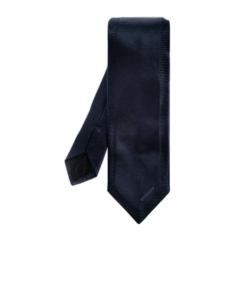 Givenchy Logo Embroidered Tie