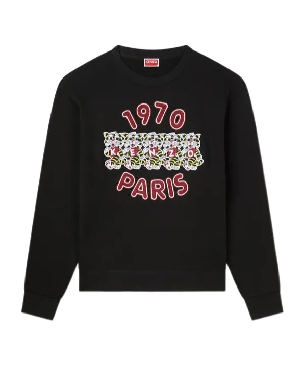 Kenzo Wild Tiger Embroidered Sweatshirt
