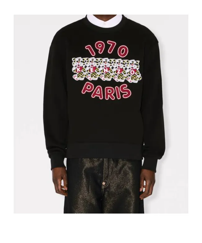 Kenzo Wild Tiger Embroidered Sweatshirt