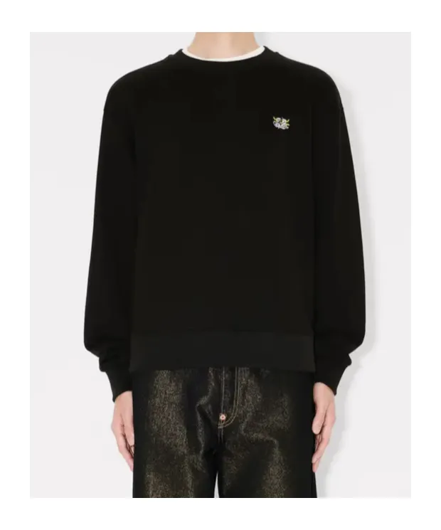 Kenzo Wild Tiger Embroidered Crewneck Sweatshirt