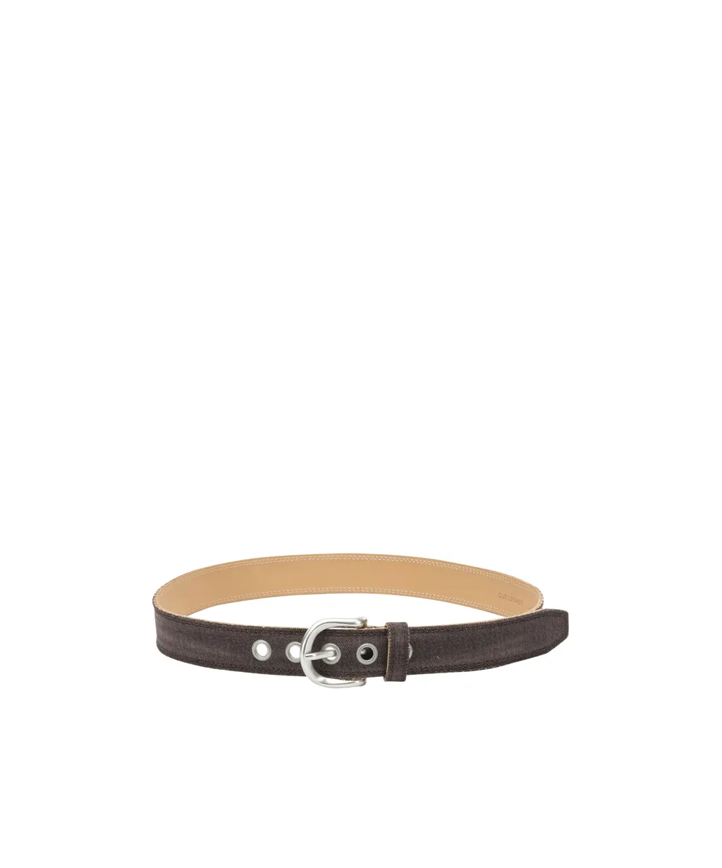 Our Legacy Frayed Denim Belt
