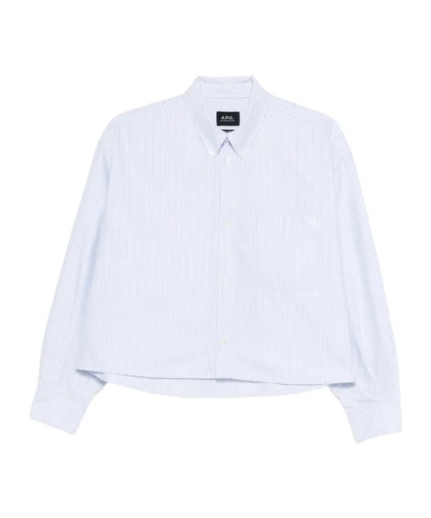 A.P.C. Long-Sleeved Striped Shirt