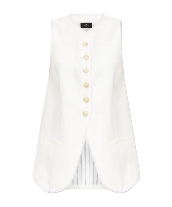 Etro Button-Up Vest