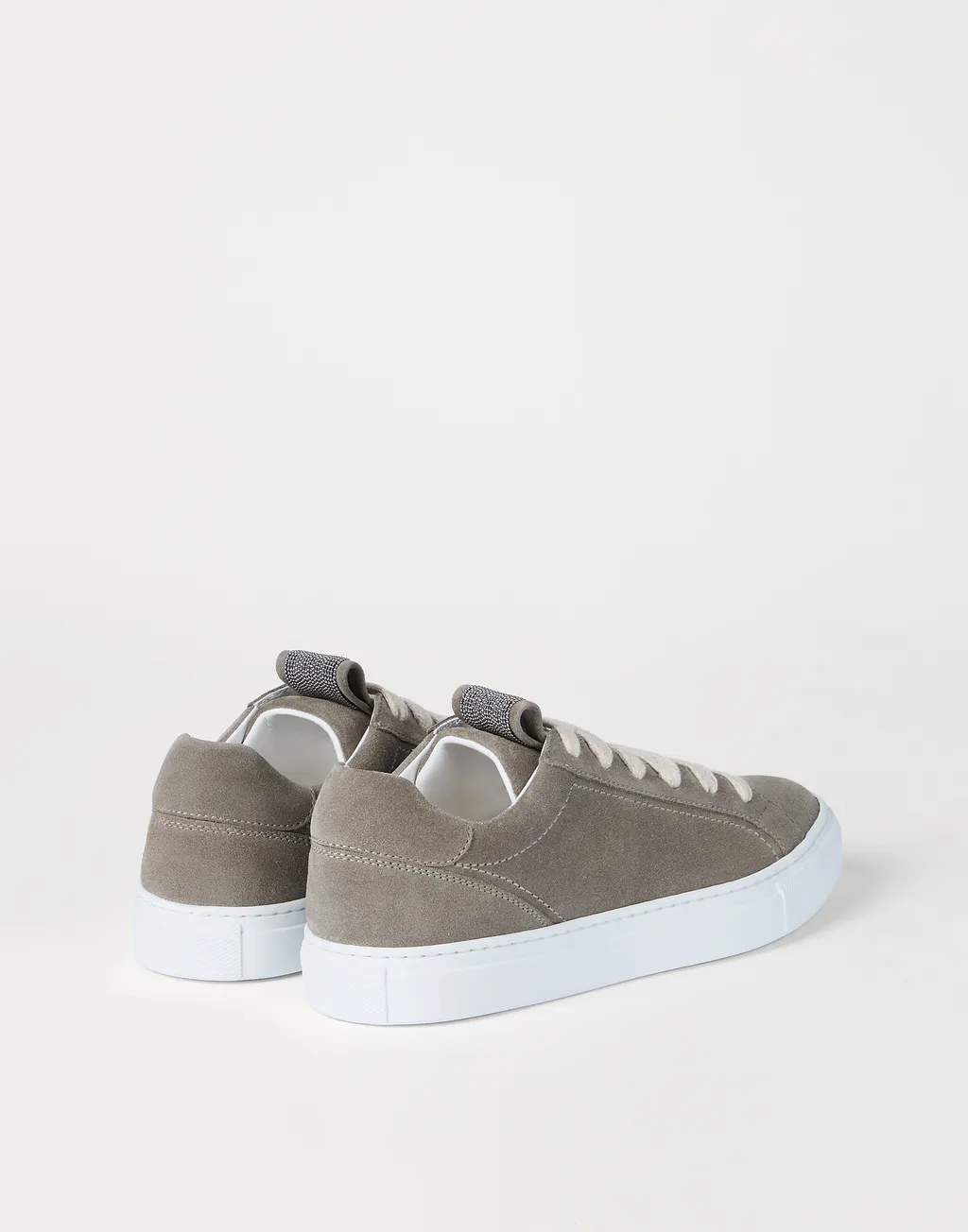 Brunello Cucinelli Lace-Up Low-Top Sneakers