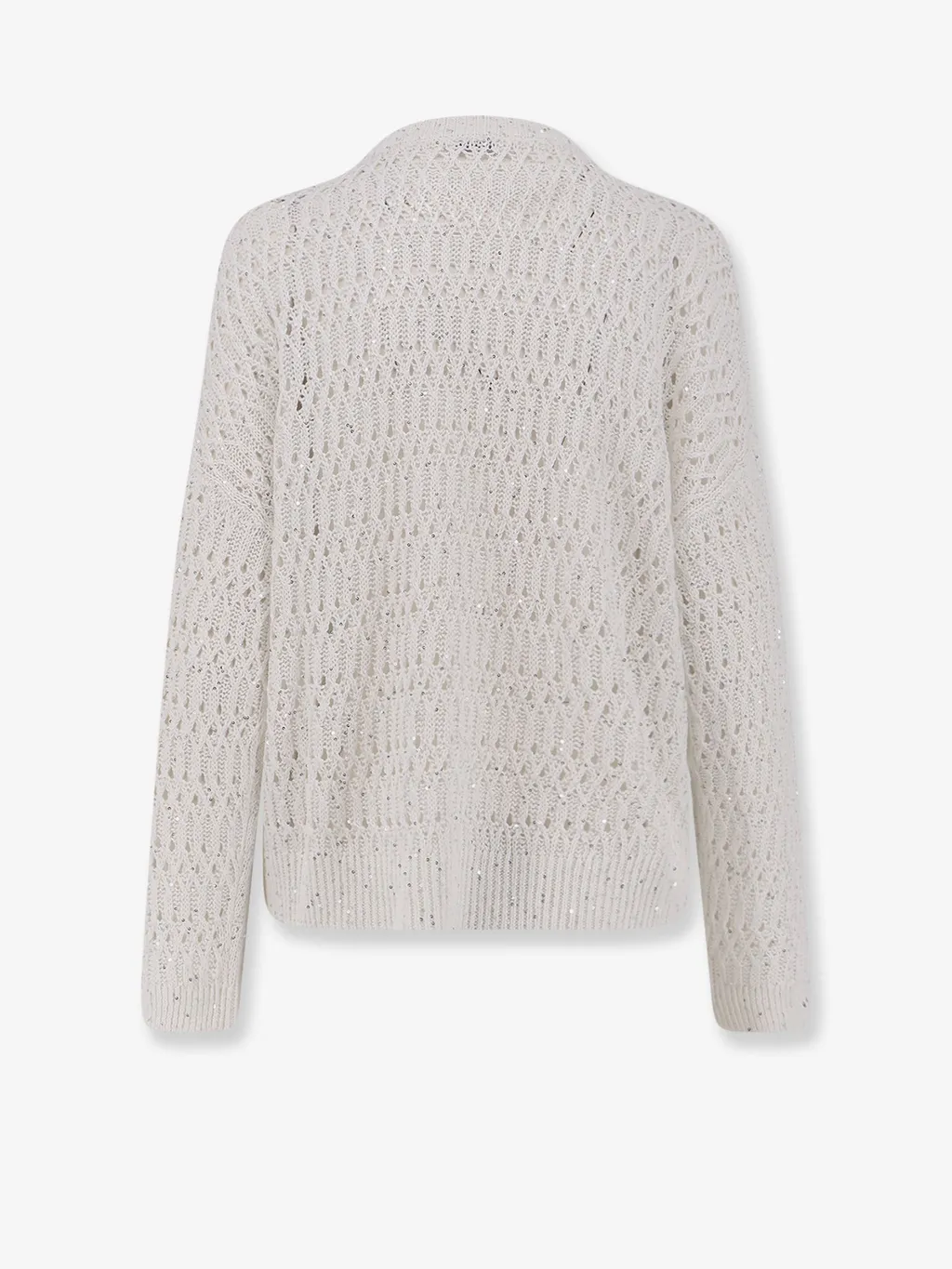 Brunello Cucinelli Crochet Crewneck Jumper