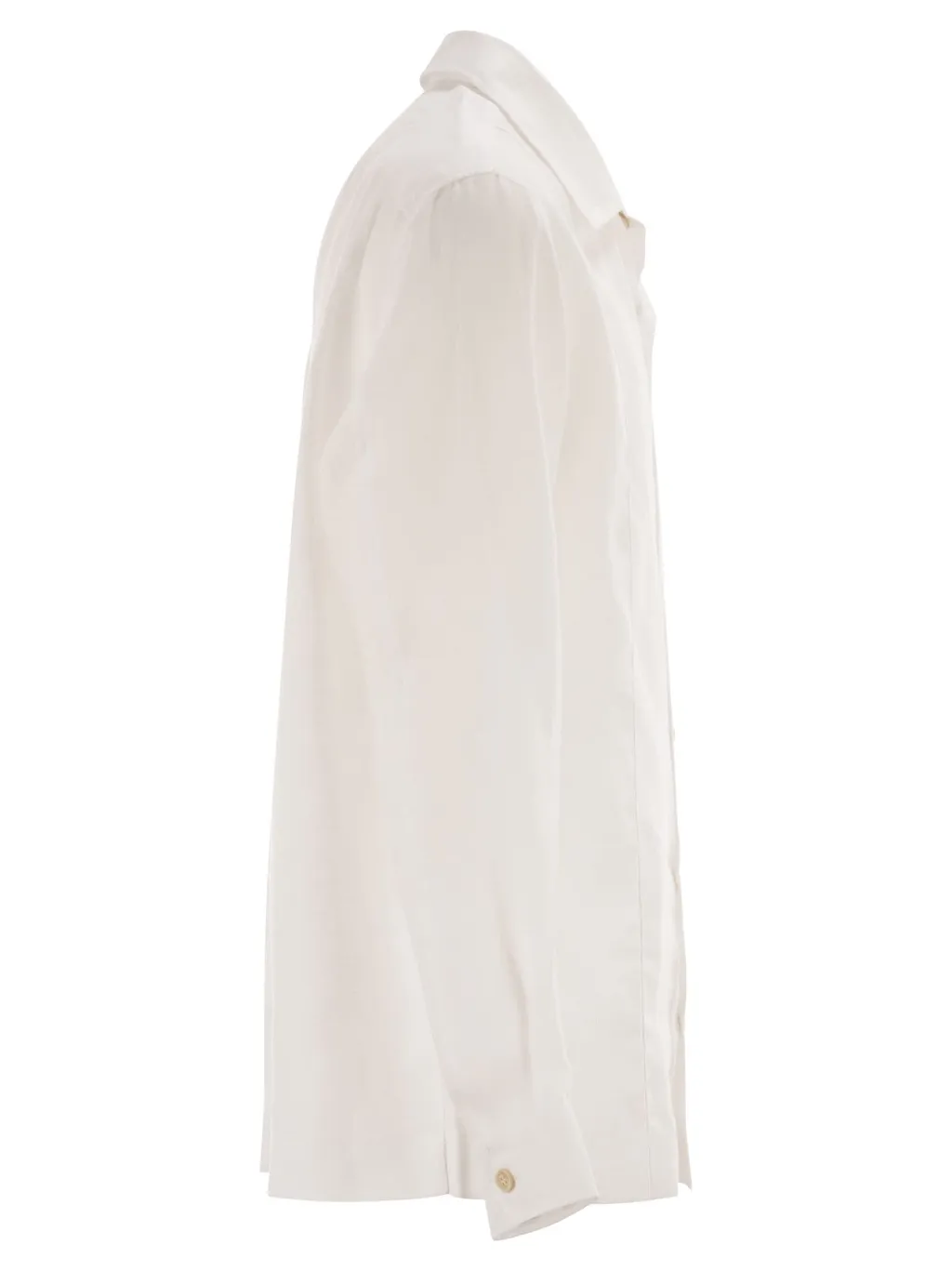 Classic-Collar Button Shirt
