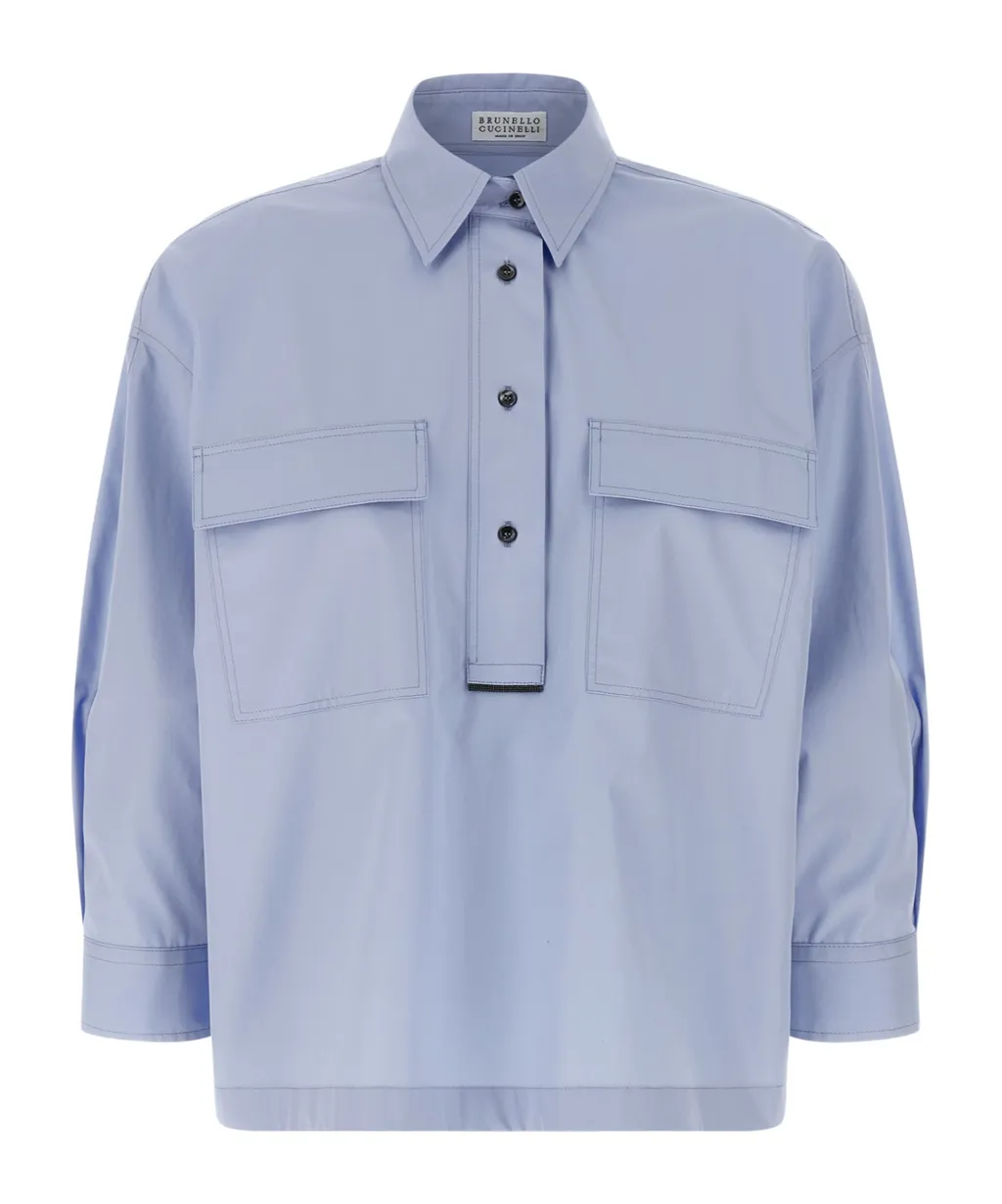 Brunello Cucinelli Chest Pocket Shirt