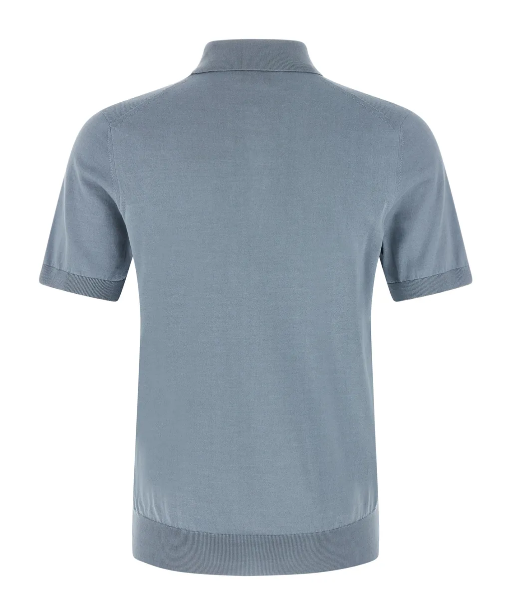 Brunello Cucinelli Short-Sleeved Polo Shirt