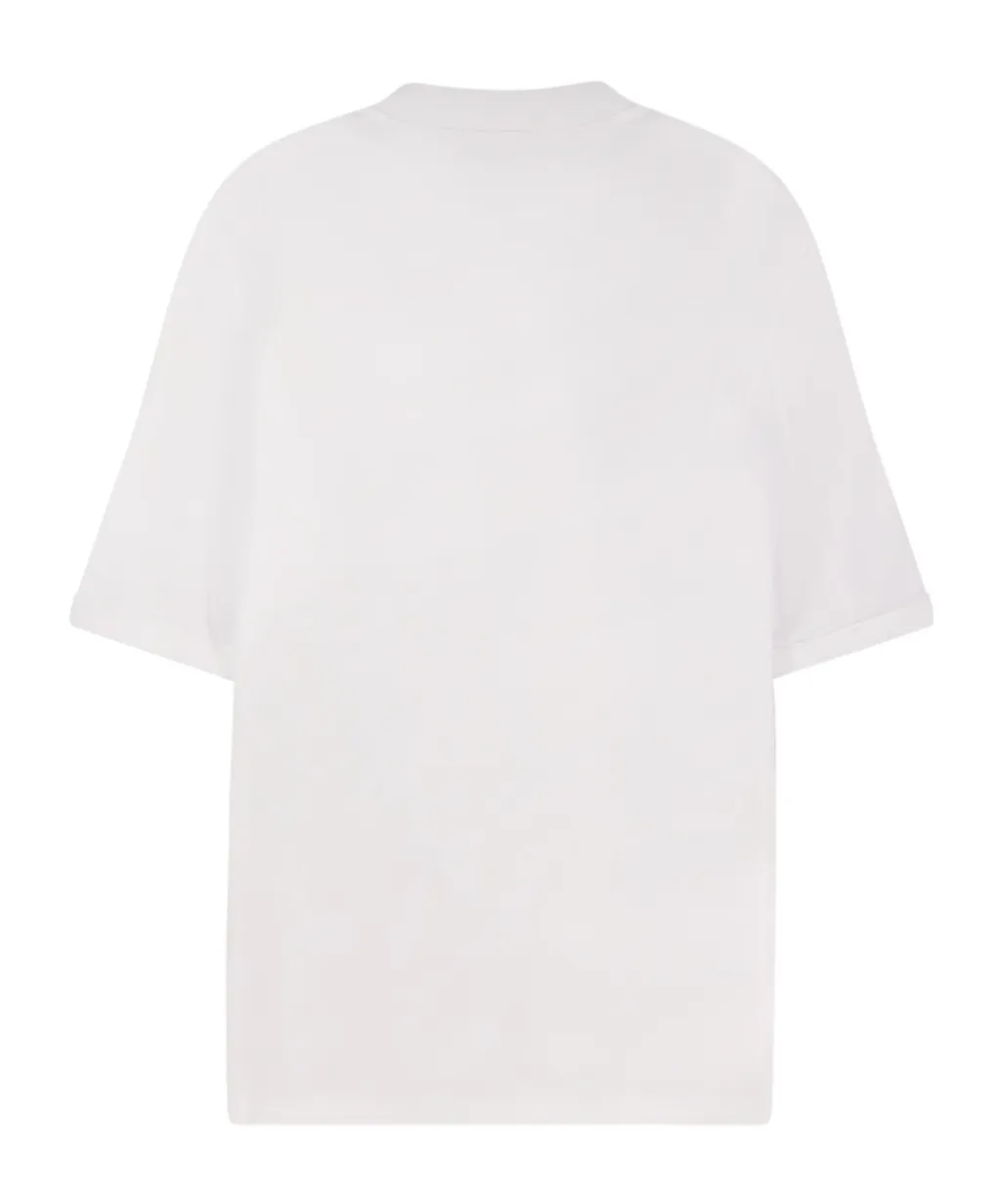 Brunello Cucinelli Jersey Mock Neck T-Shirt