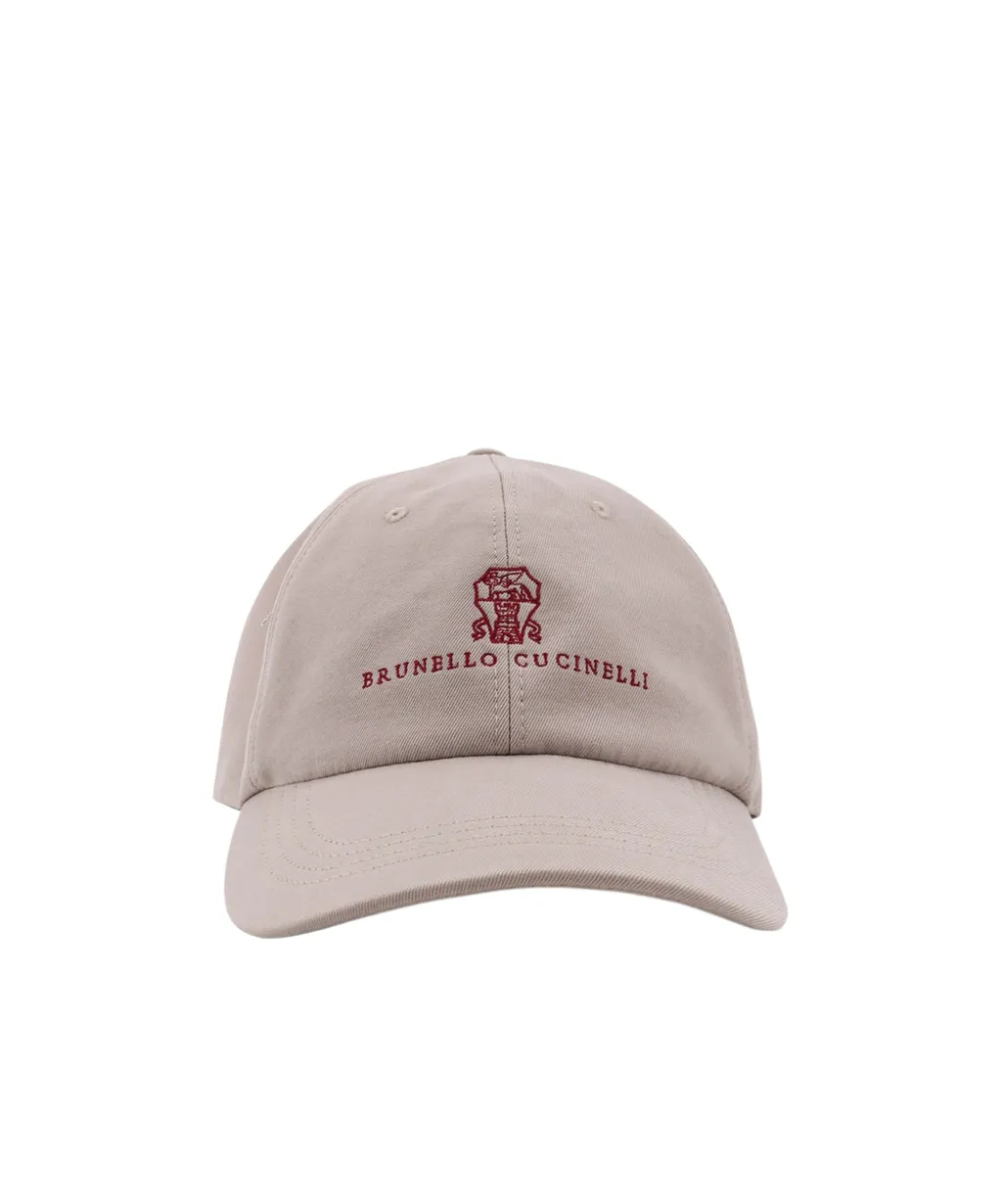 Brunello Cucinelli Logo-Embroidered Baseball Hat