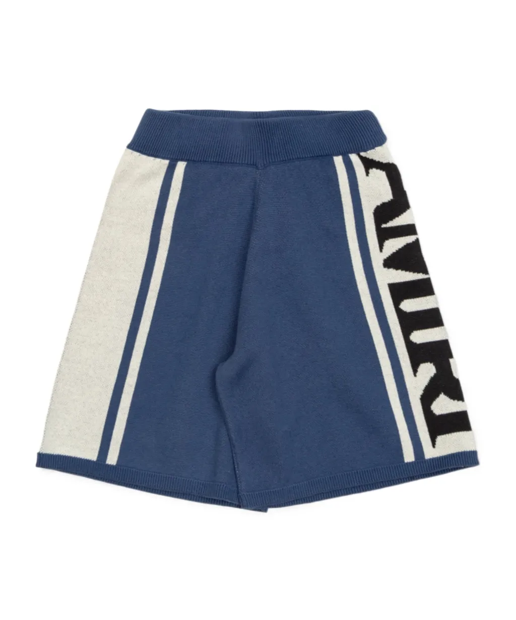 Striped Logo Shorts