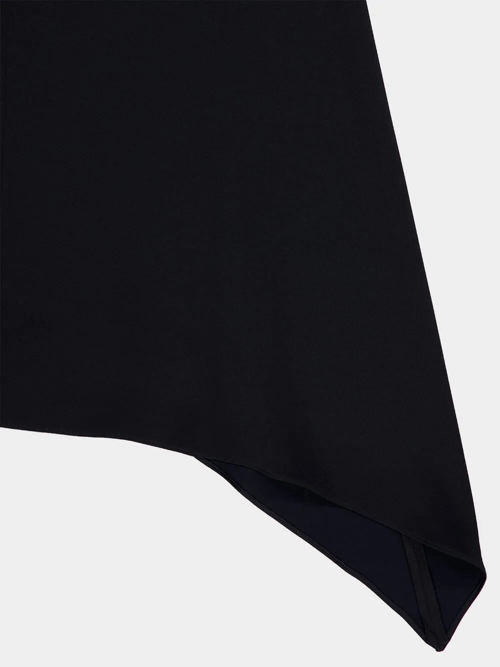 Stella Mccartney Asymmetric Satin Midi Skirt