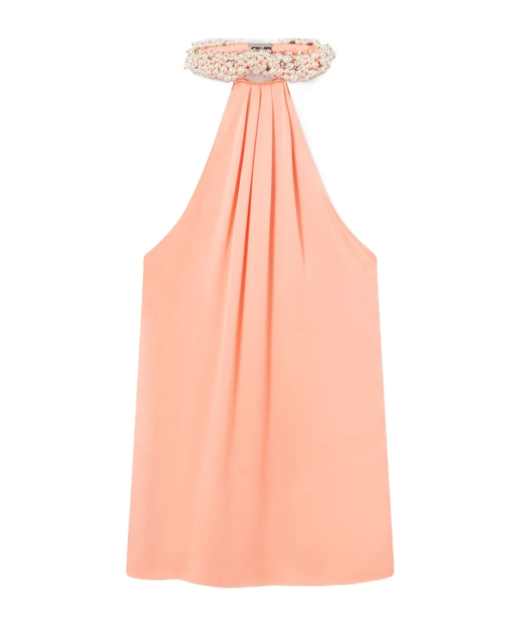 Stella Mccartney Peony Sleeveless Mini Dress