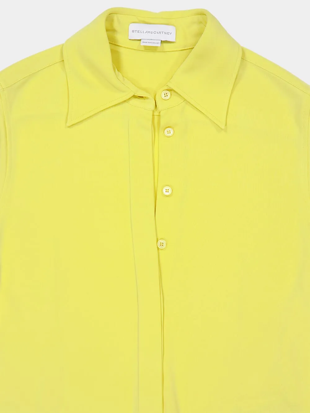 Stella Mccartney Long-Sleeved Crepe Shirt