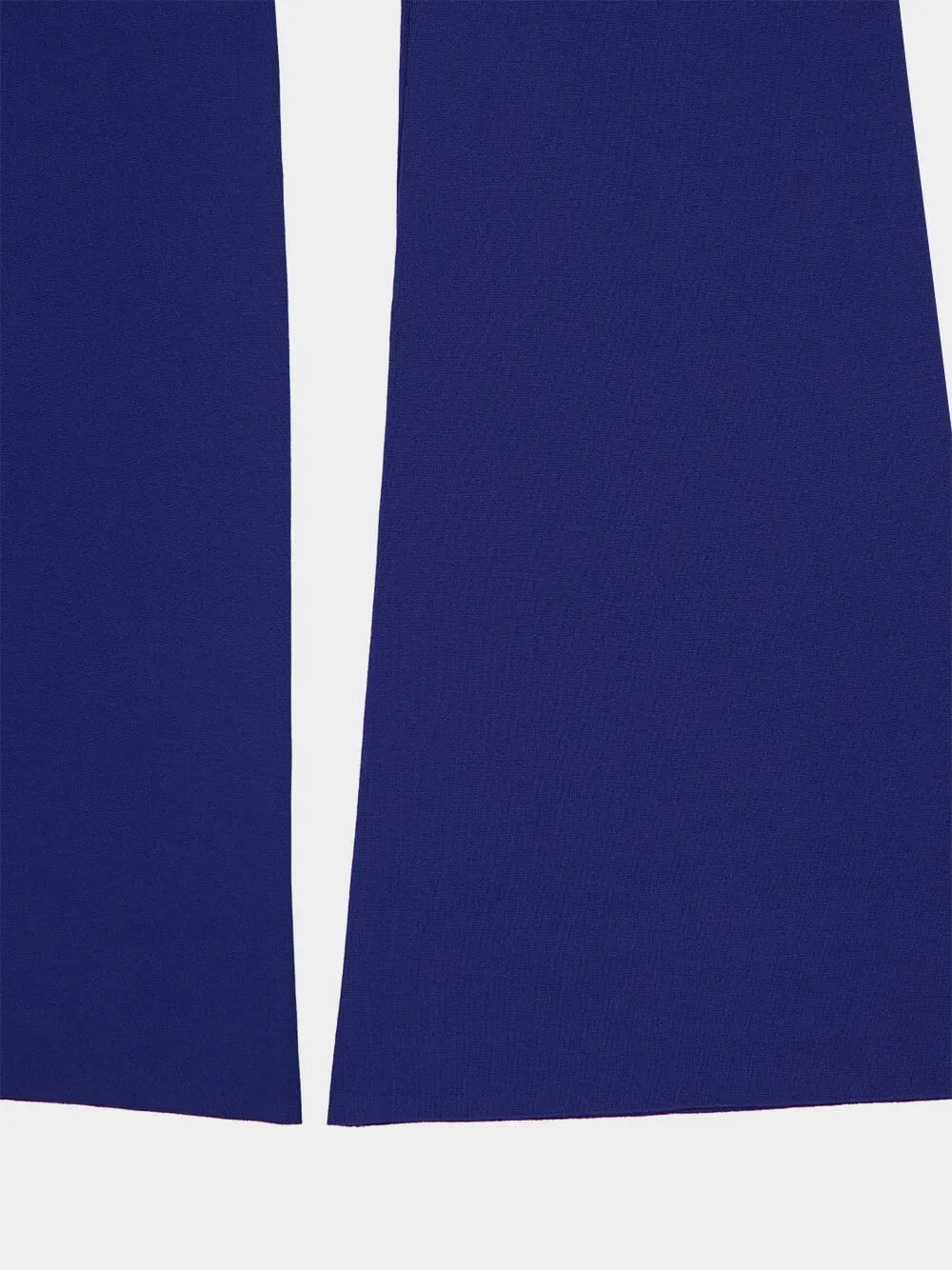 Stella Mccartney Flared Knitted Trousers
