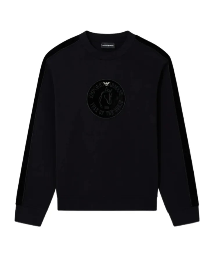 Logo-Patch Sweatshirt