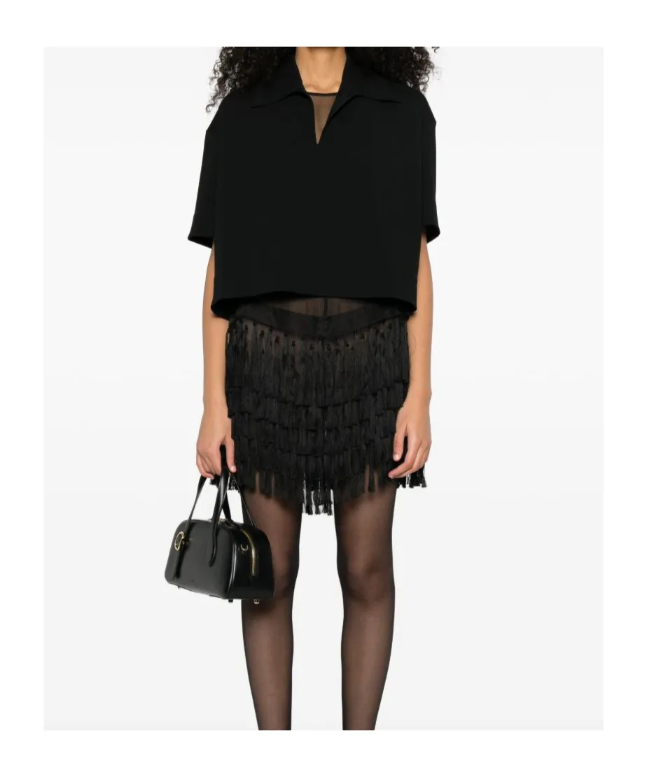 Jil Sander Short Sleeve V-Neck T-Shirt