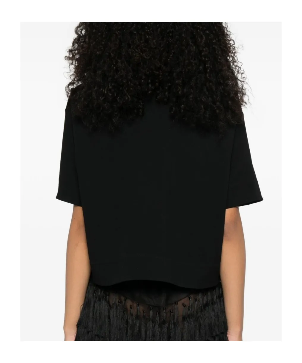 Jil Sander Short Sleeve V-Neck T-Shirt