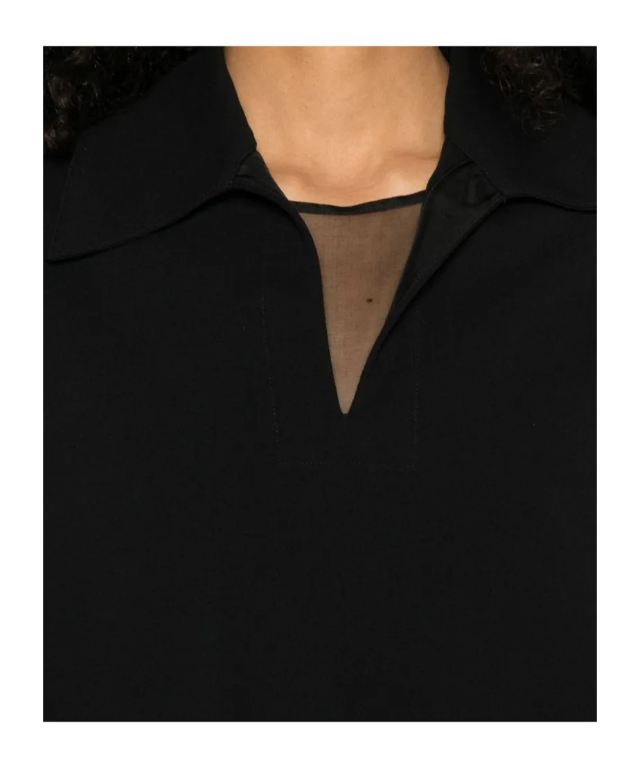 Jil Sander Short Sleeve V-Neck T-Shirt