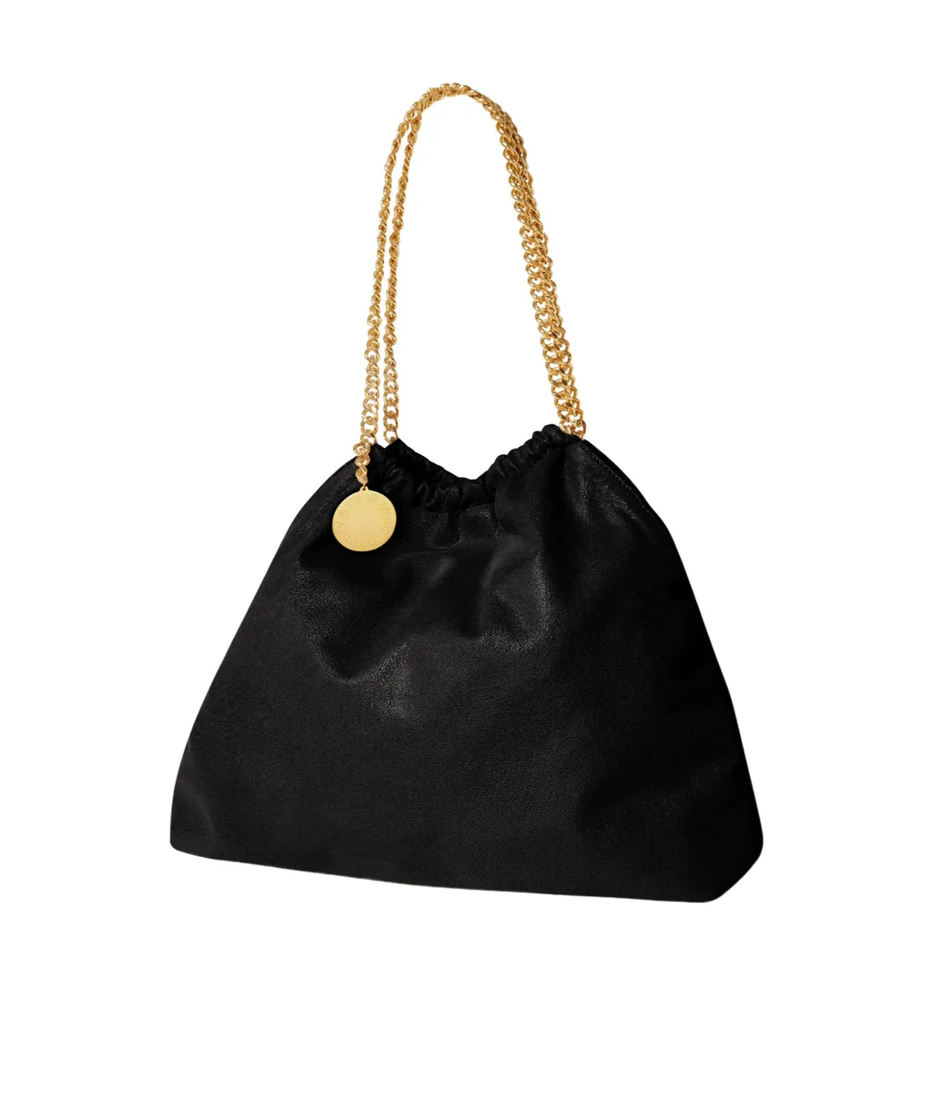 Stella Mccartney Logo Detail Chain Shoulder Bag