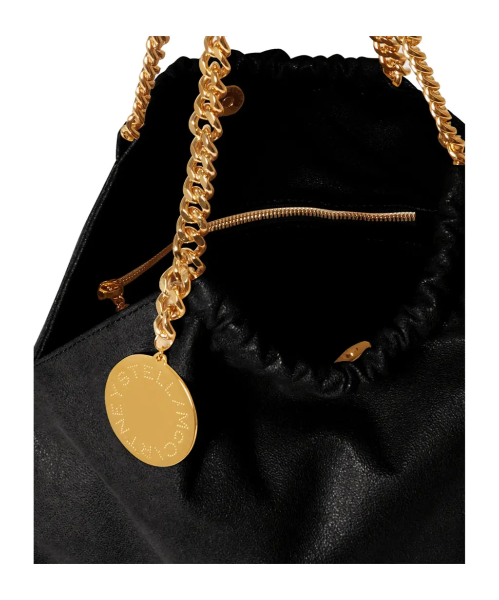 Stella Mccartney Logo Detail Chain Shoulder Bag