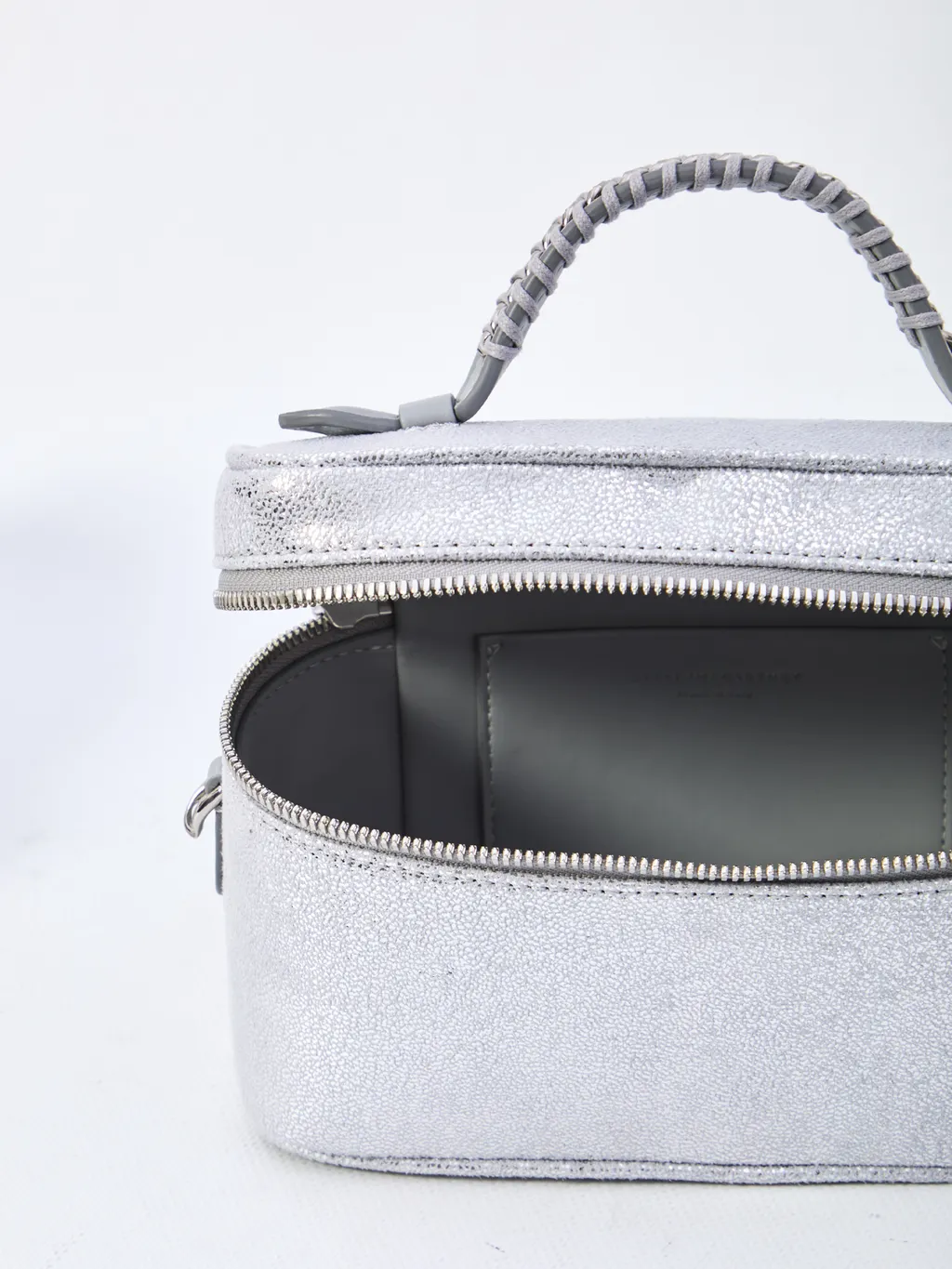 Stella Mccartney Metallic Finish Cosmetic Case