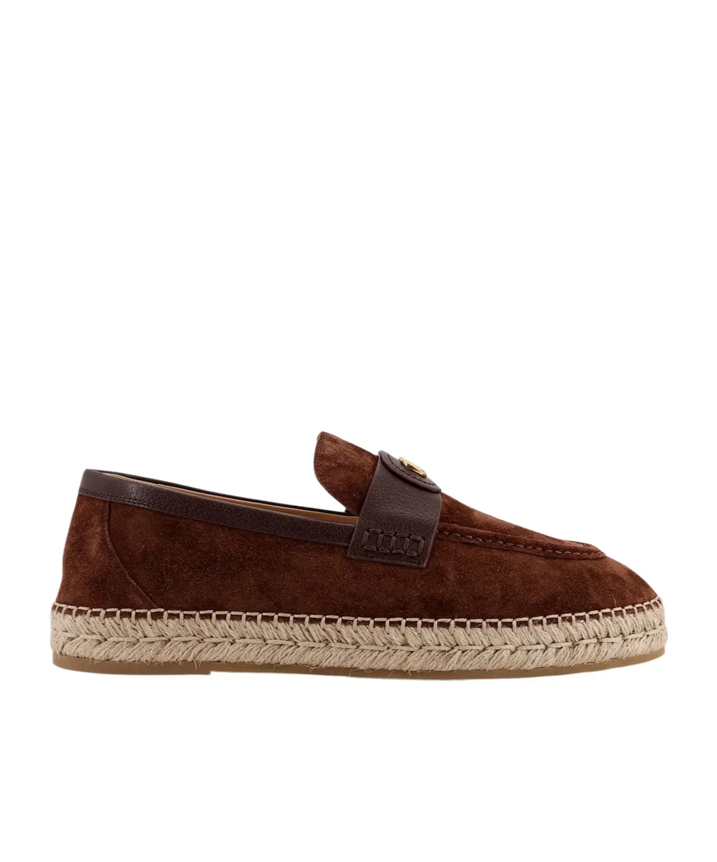 Valentino Vlogo Signature Slip-On Espadrilles