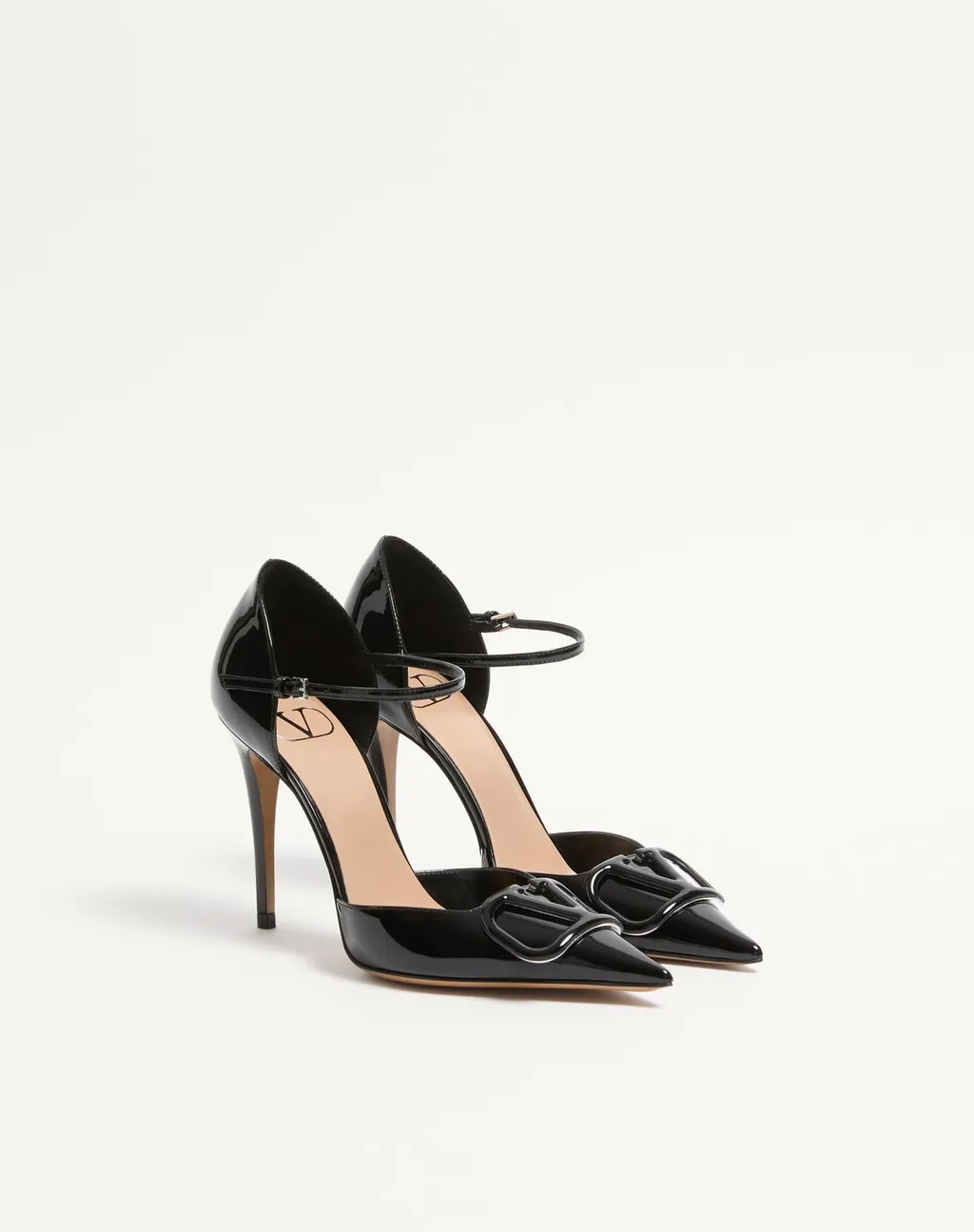 Valentino Vlogo Signature Pointed Toe Pumps