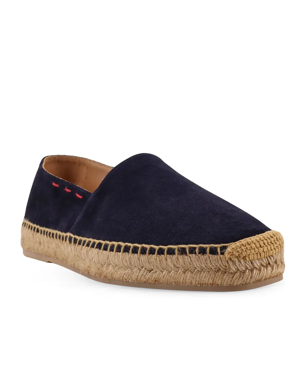 Kiton Square-Toe Slip-On Espadrilles