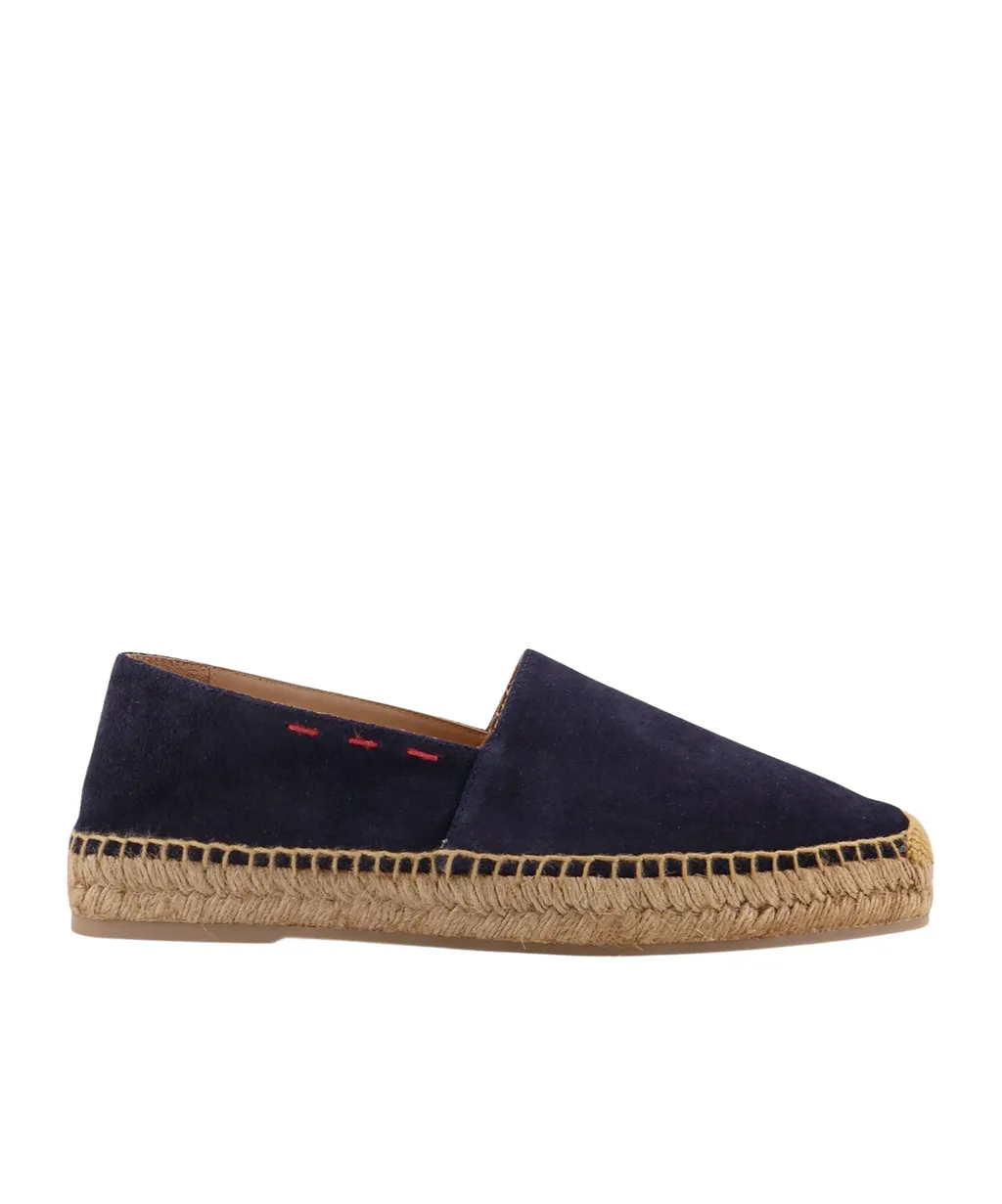 Kiton Square-Toe Slip-On Espadrilles