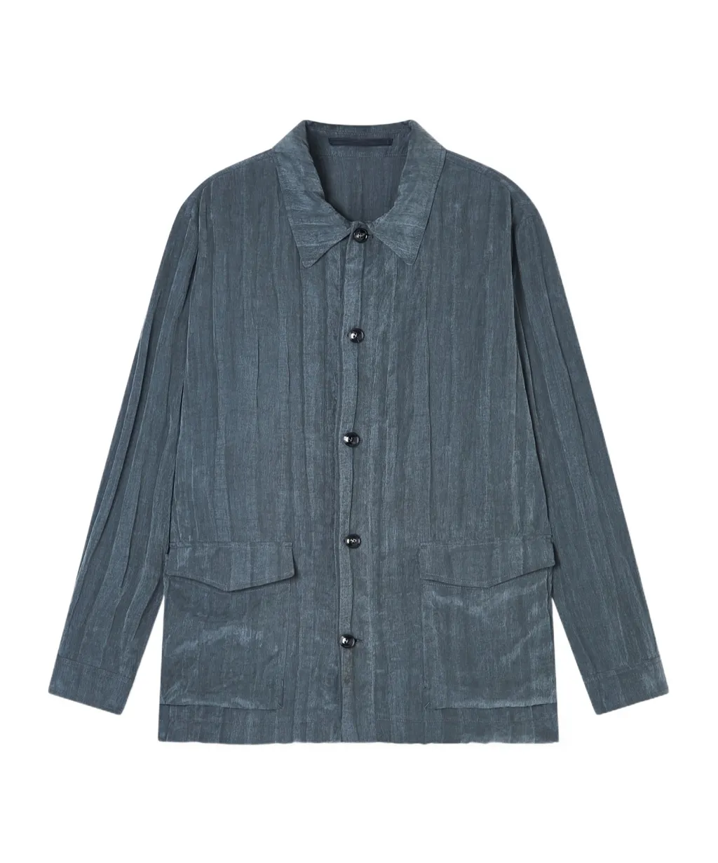 Giorgio Armani Button-Up Lightweight Jacket