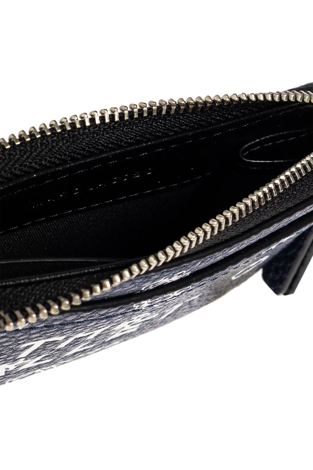 Logo Zipper Card Holder