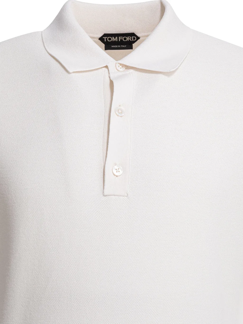 Tom Ford Short-Sleeved Knitted Polo Shirt