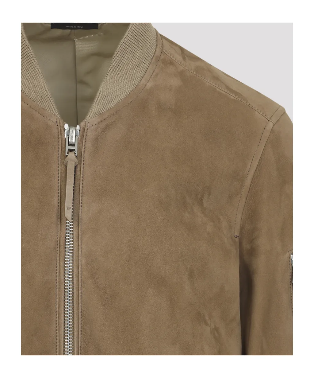 Tom Ford Zip-Up Bomber Jacket