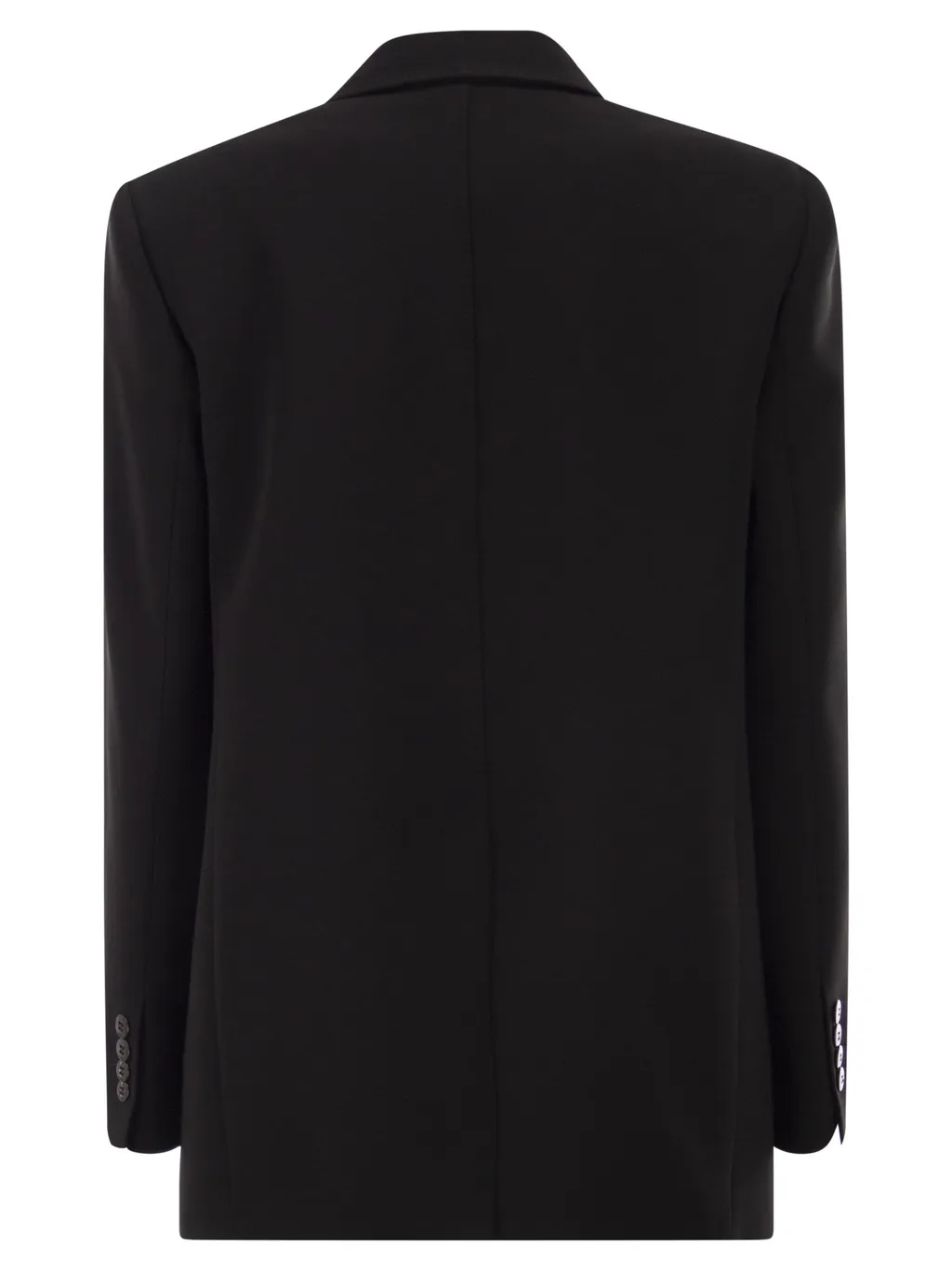 Max Mara Studio Mstbosco Single-Breasted Cady Blazer