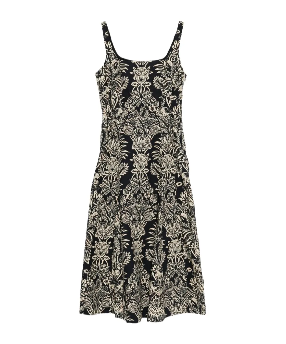 Floral-Patterned Dress