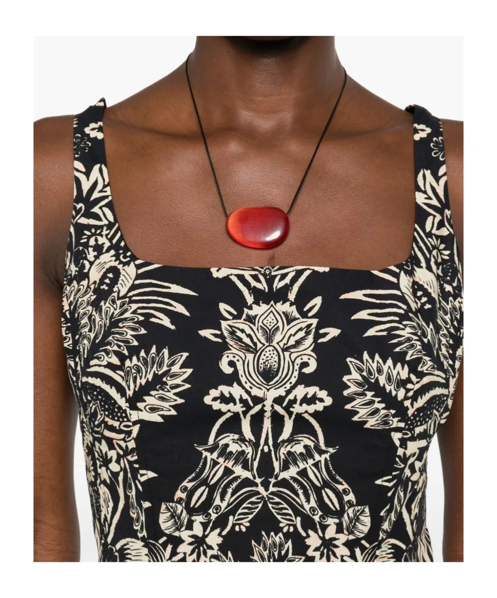 Floral-Patterned Dress