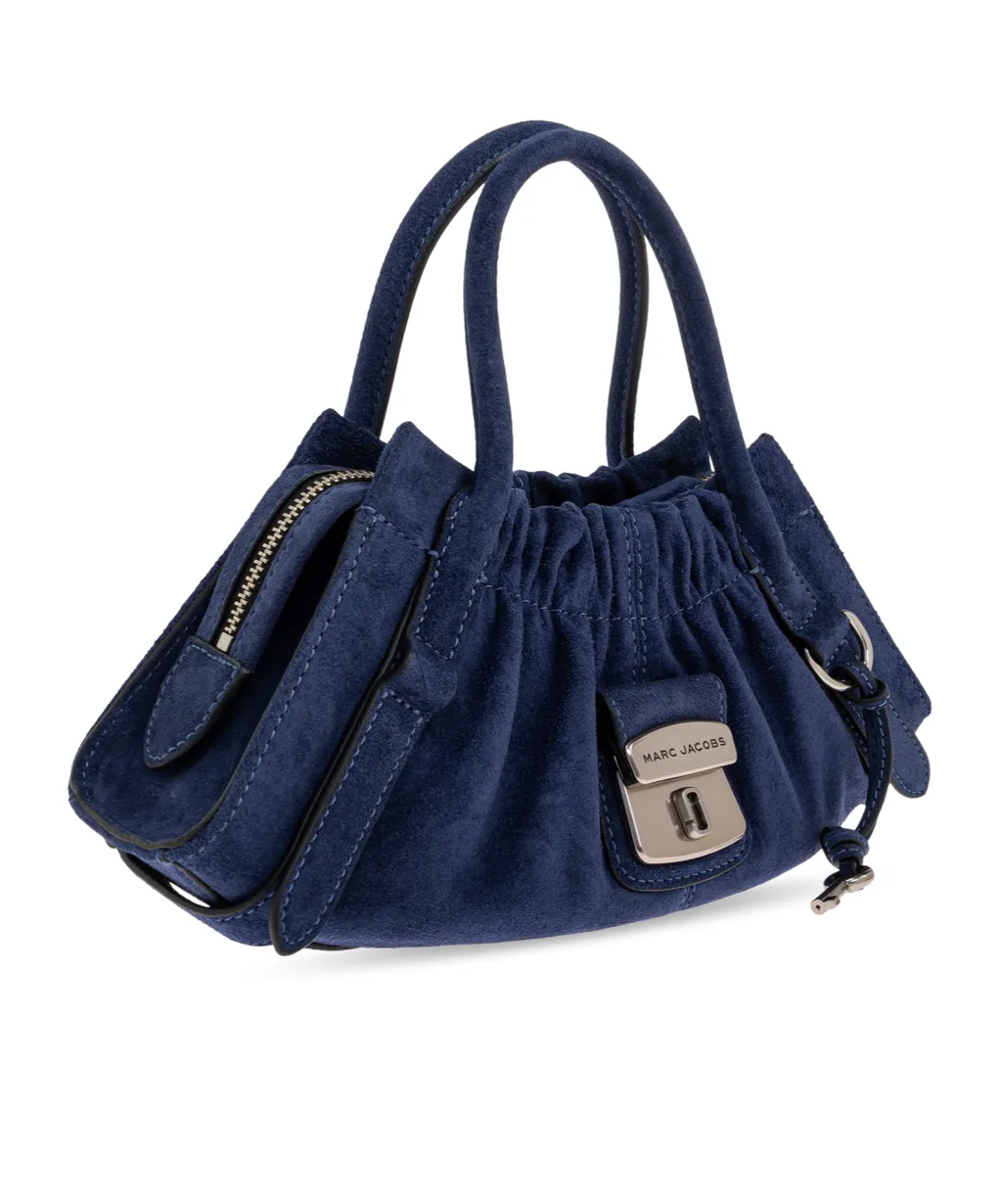 Small Cristina Ruched Tote Bag