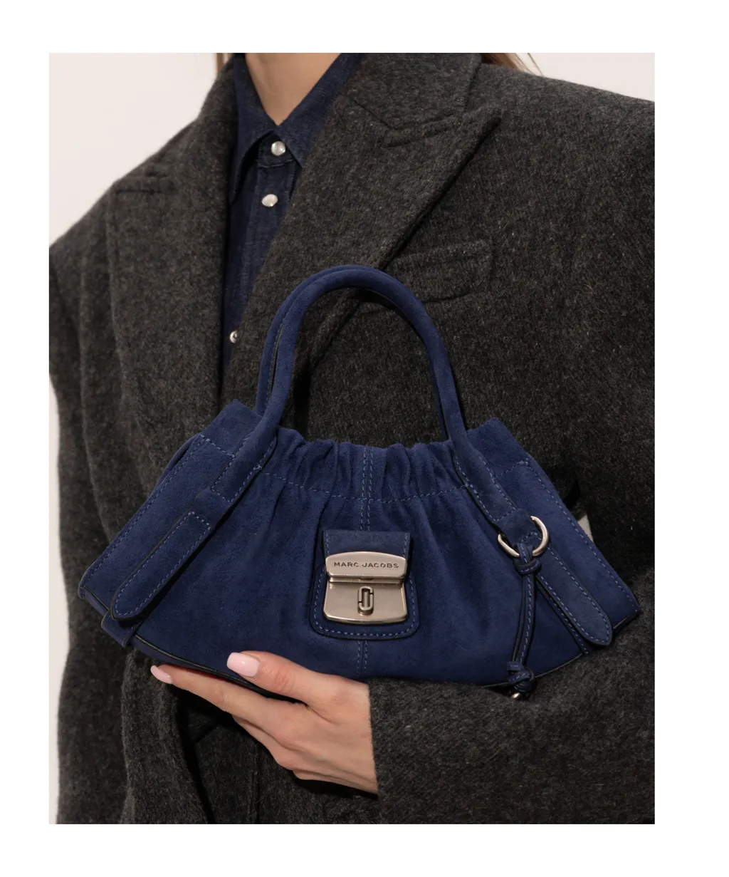 Small Cristina Ruched Tote Bag