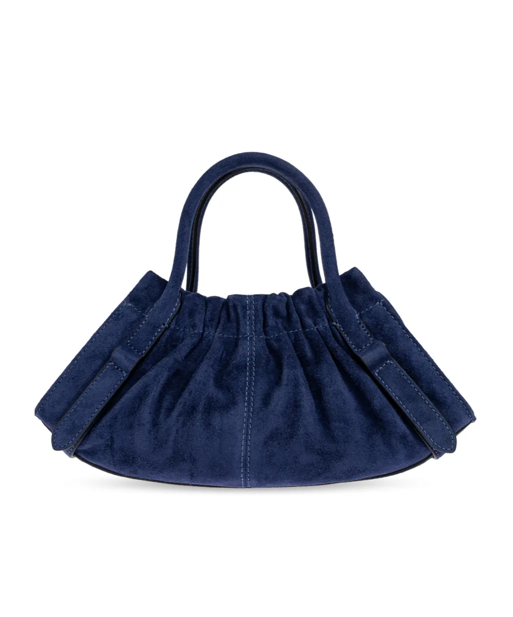 Small Cristina Ruched Tote Bag