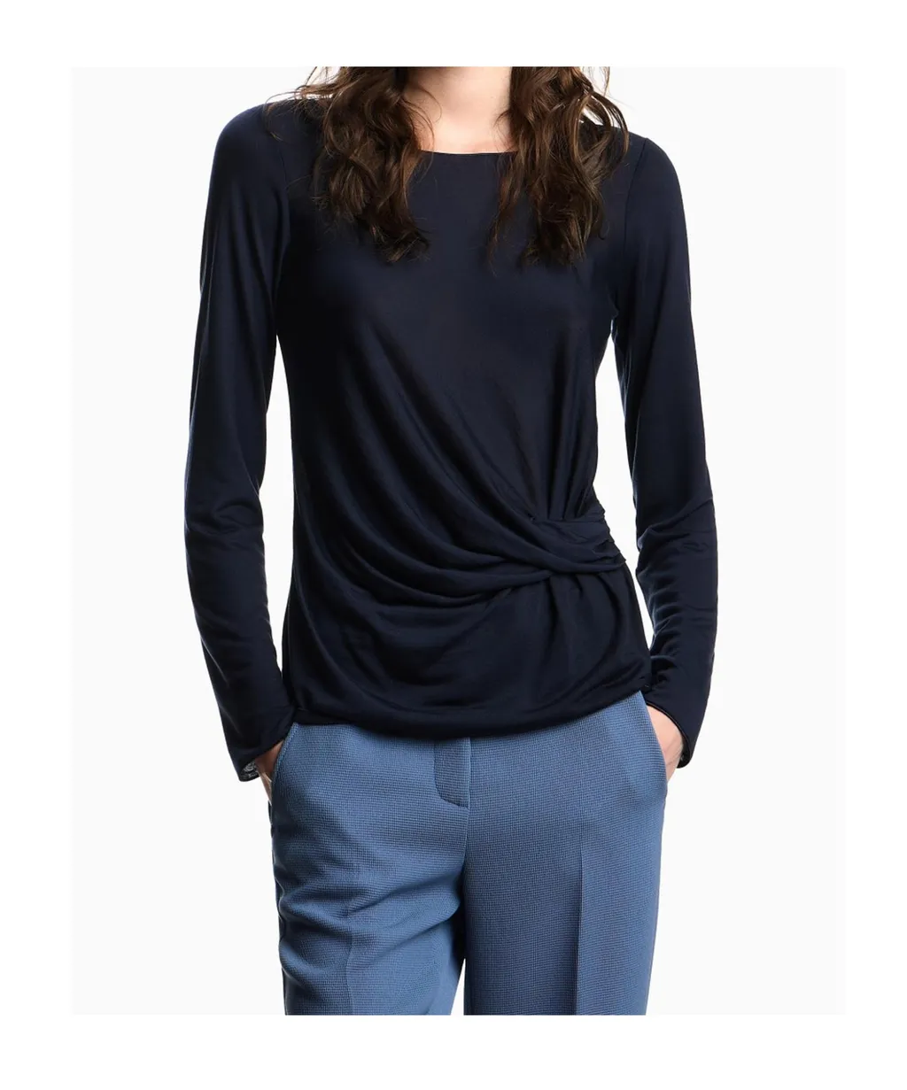 Jersey Jumper With Twist