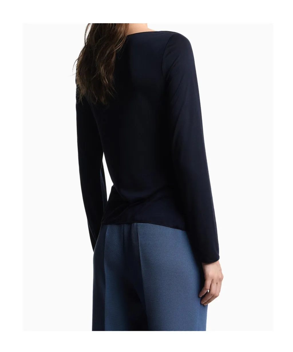 Jersey Jumper With Twist