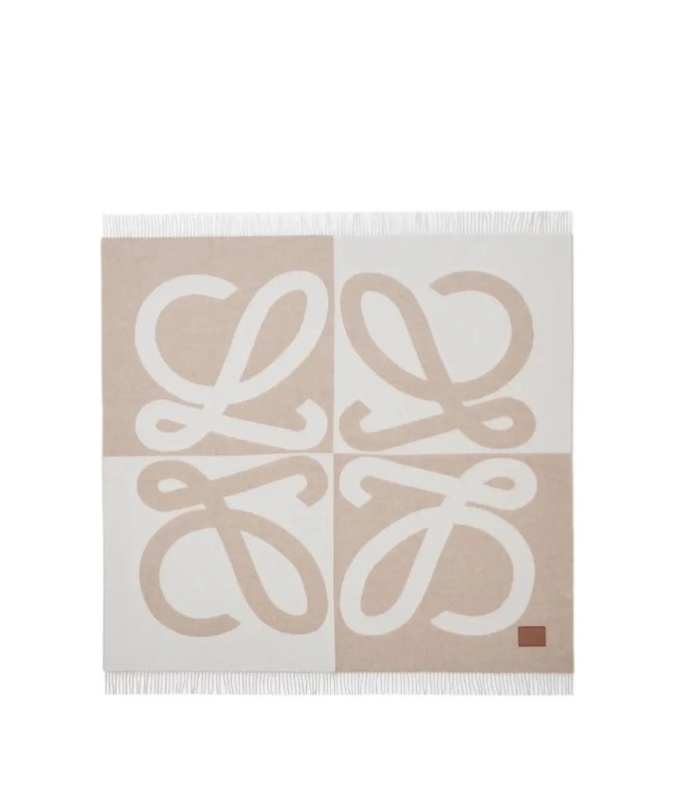 Loewe Anagram Jacquard Blanket